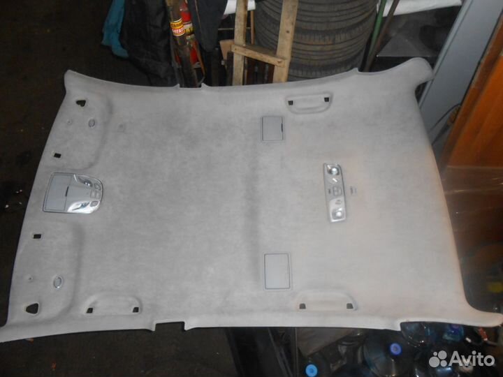 Обшивка потолка Hyundai Equus alcantara