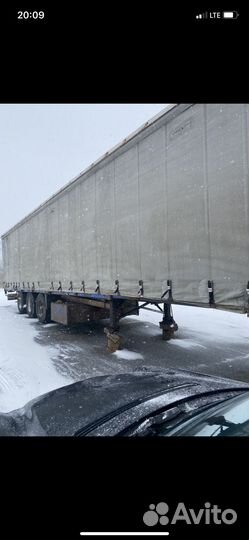 Полуприцеп шторный Krone SD, 2003