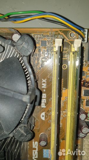 Материнская плата с процессором Asus p5b-mx
