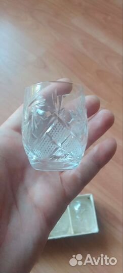 Хрустальные рюмки СССР