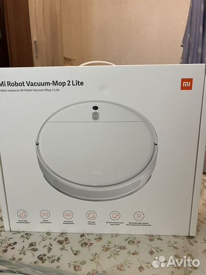 Робот пылесос xiaomi mi robot vacuum mop 2 lite