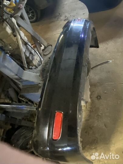 Задний бампер приора седан