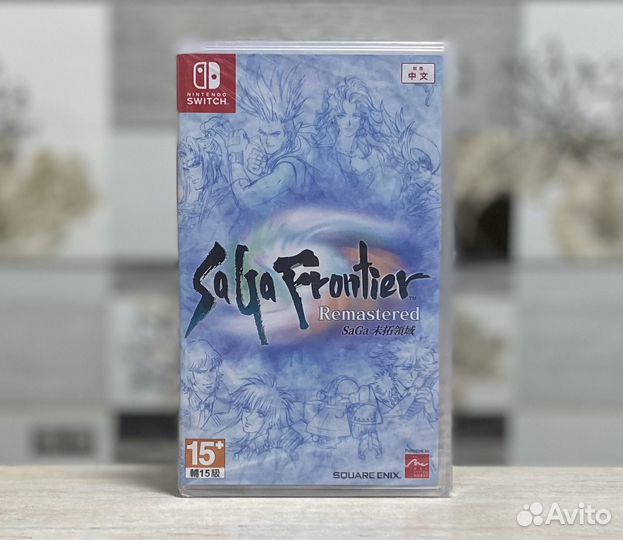 SaGa : Frontier Remastered Switch Новый Картридж