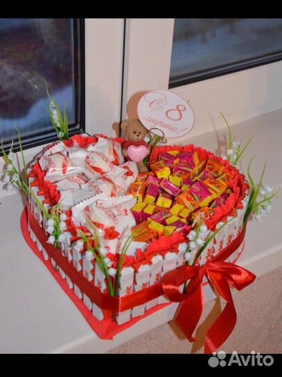 Торт из киндеров для любимой