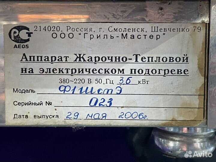 Шашлычница электрическая Ф1шстэ