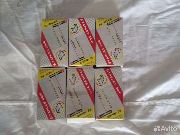 Скобы для степлера