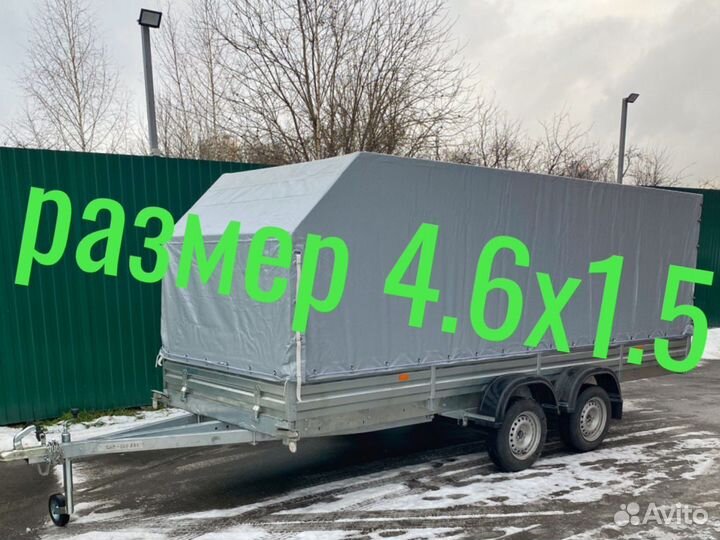 Прицеп мзса двухосный 817735 с аэротентом