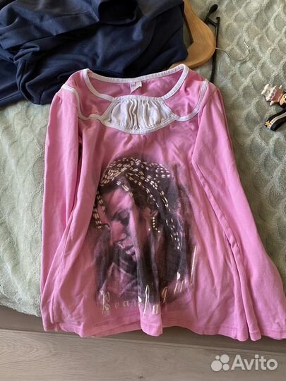 Вещи пакетом на девочку 140 рост