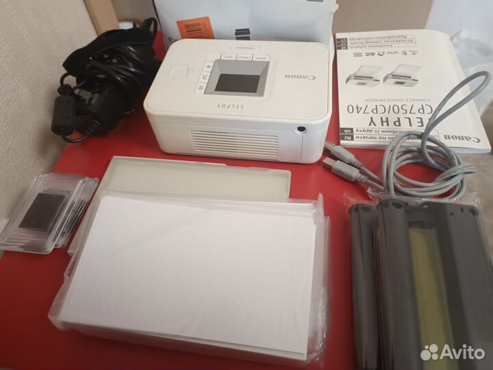 Фотопринтер canon selphy cp740+магниты