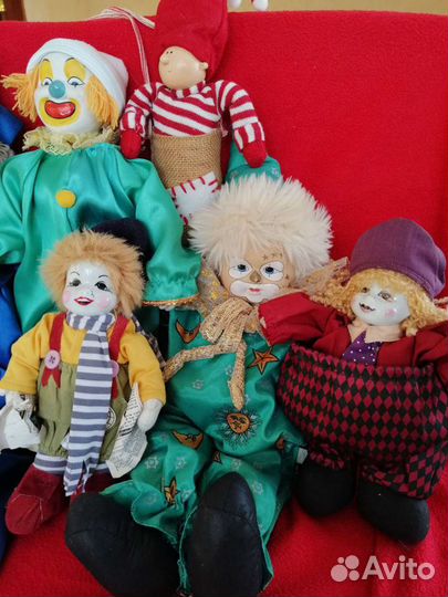 Клоуны фарфоровые из Германии