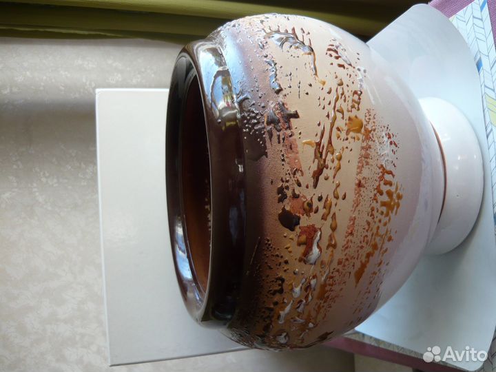 Гончарная керамика Горшок цветочный 12 литров