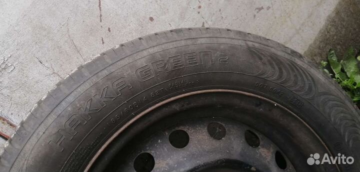 Колеса r 14 летние 4*114.3 шины диски 185 60 14