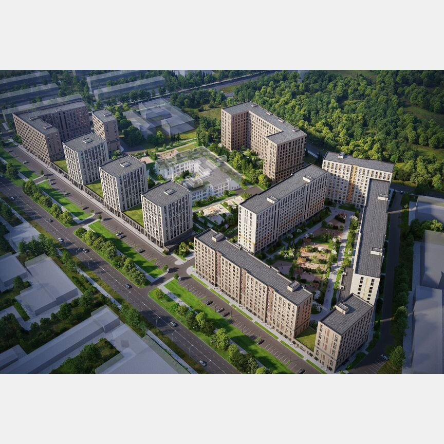 1-к. квартира, 36,6 м², 5/12 эт.