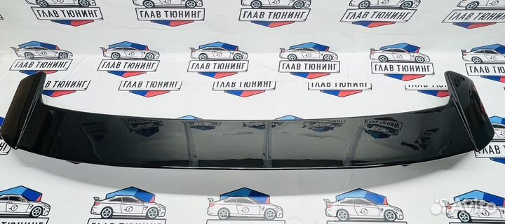 Спойлер BMW 1 F20 черный глянец козырек