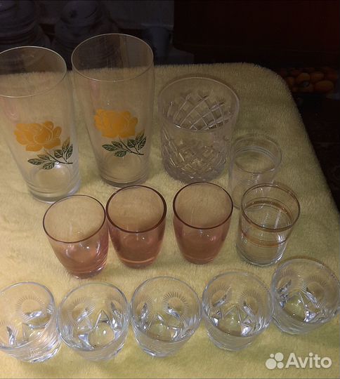 Бокалы и рюмки СССР