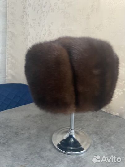 Шапка мужская норковая, обманка