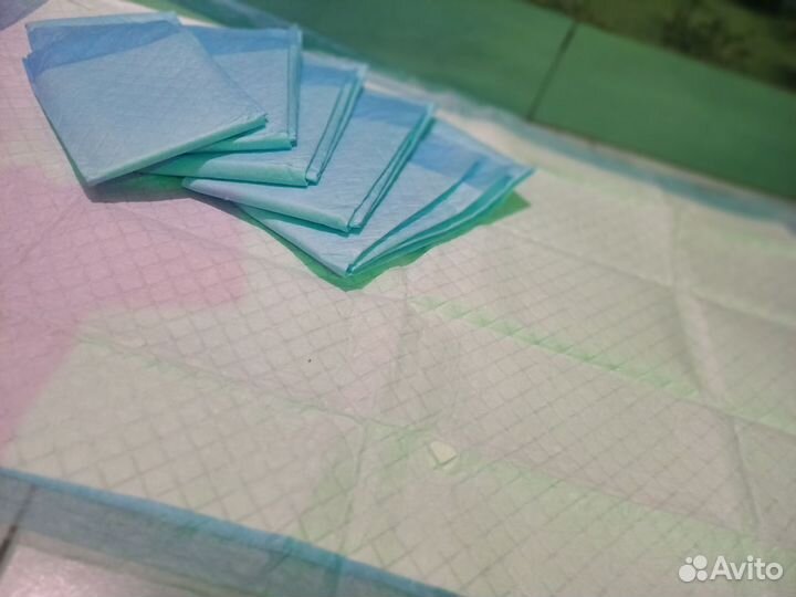 Пеленки впитывающие одноразовые 60х40 для собак