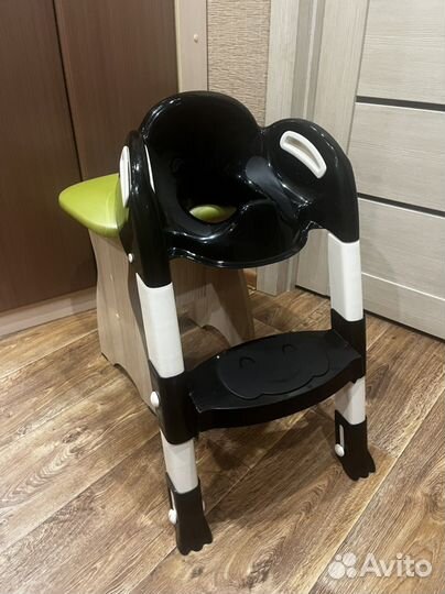 Сиденье на унитаз со ступенькой детское