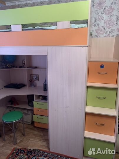 Кровать-чердак