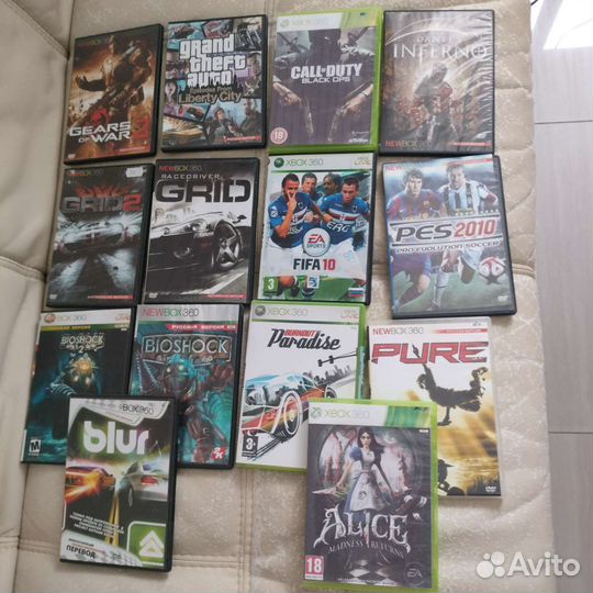 Игры на xbox 360 прошитый