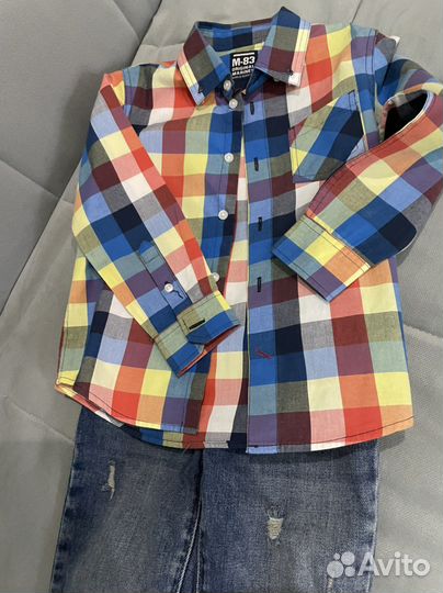 Рубашка для мальчика 116