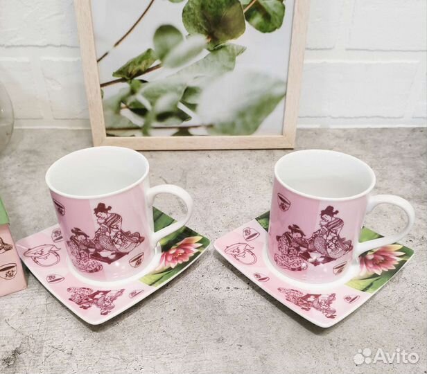 Чайные пары в японском стиле новые 2шт