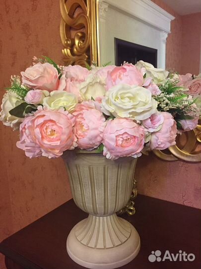 Цветы искусственные интерьерные