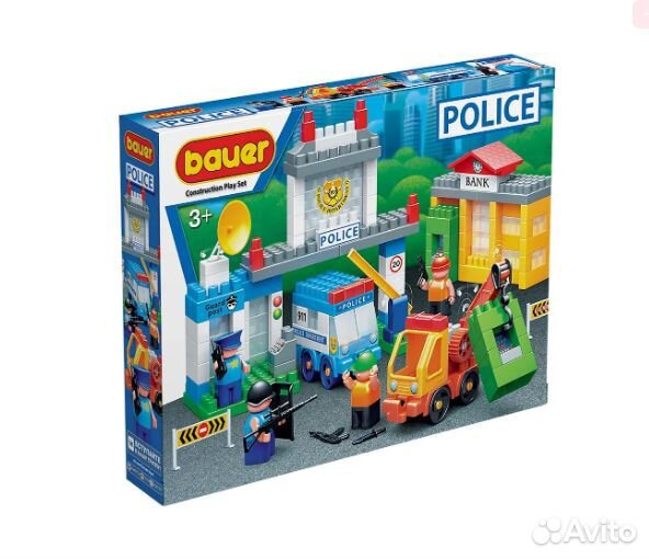 Конструктор Полиция Ограбление банка 191эл 632 236