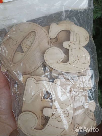 Буквы деревянные большие