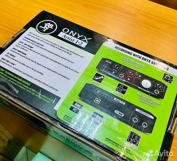 Звуковая Карта Mackie Onyx Artist 1-2 Новая