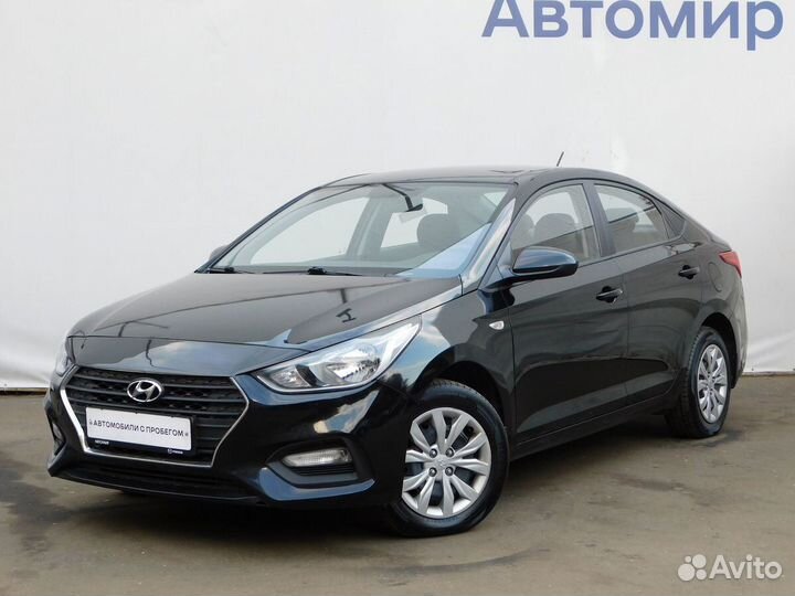 Hyundai Solaris 1.6 AT, 2018, 70 723 км