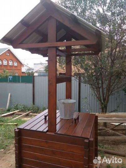 Колодец декоративный