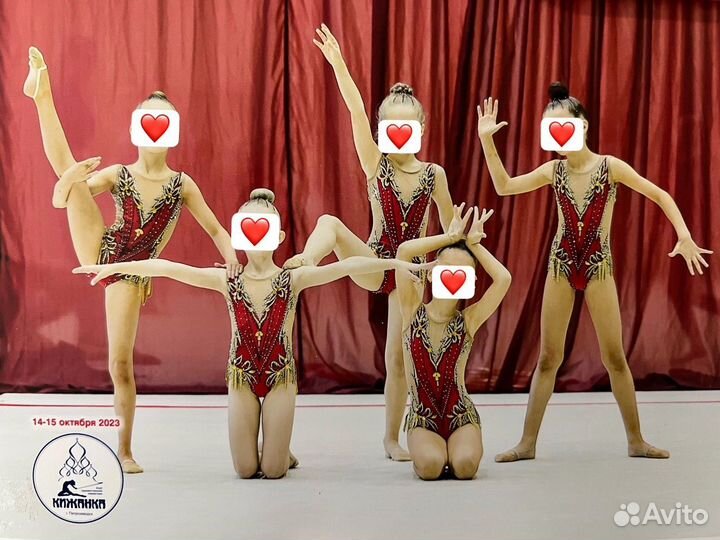 Групповые купальники для художественной гимнастики