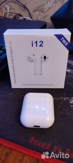 Беспроводные наушники i12