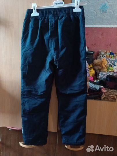 Брюки зимние для мальчика 128 размер