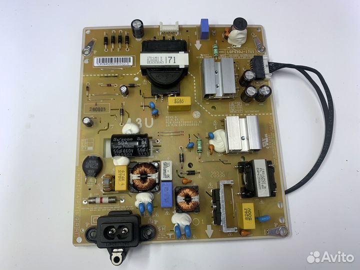 Плата блока питания для телевизора LG 43UM7020PLF