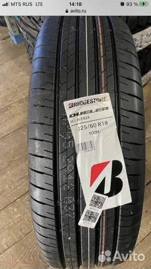 Bridgestone Dueler H/L Alenza 225/60 R18 100H