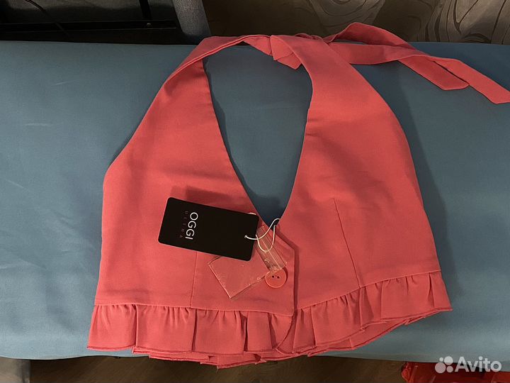 Розовый топ