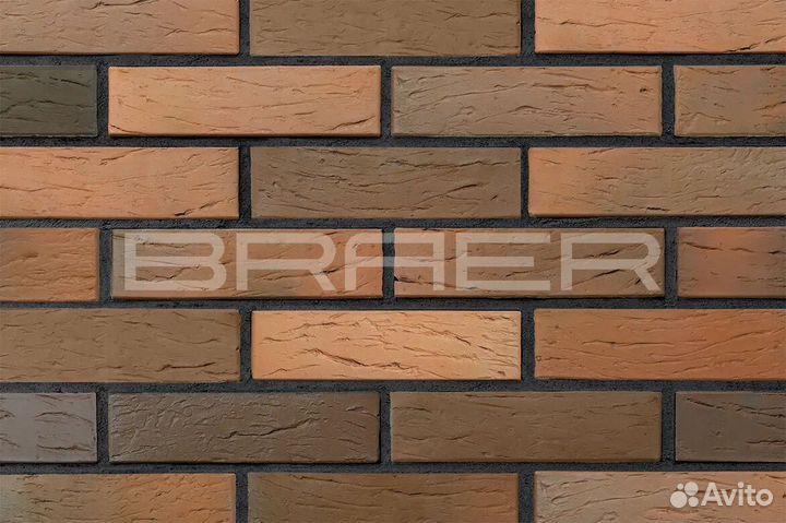 Кирпич. Кирпич облицовочный Браер
