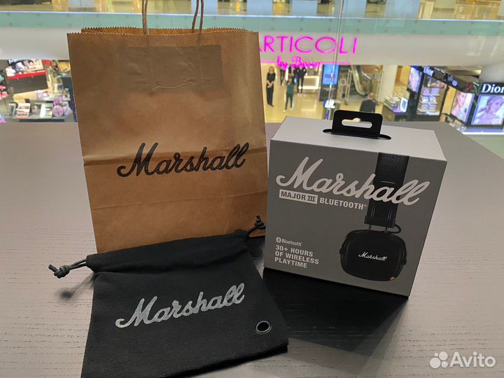 Marshall Major III 3 Черные