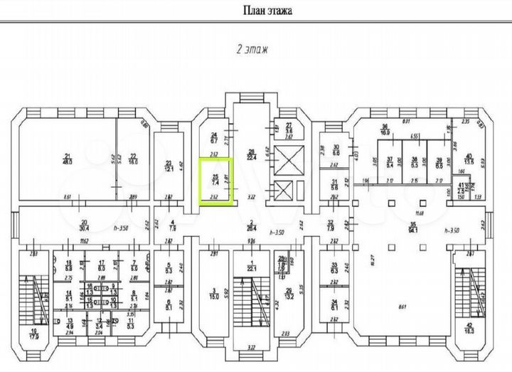 Офис г. Могоча, 7.4 м²