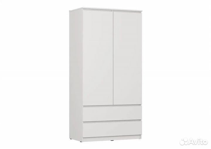 Шкаф двустворчатый с ящиками сити шрк-02