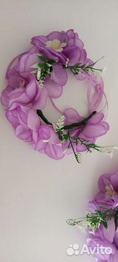 Ободок мама+дочка, аксессуары для фотосессии