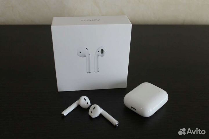 Беспроводные наушники apple airpods 2