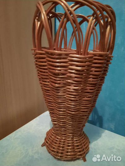 Корзина плетеная декоративная