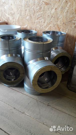 Дымоход двустенный