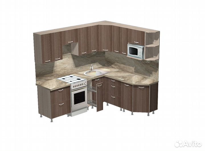 Кухня угловая