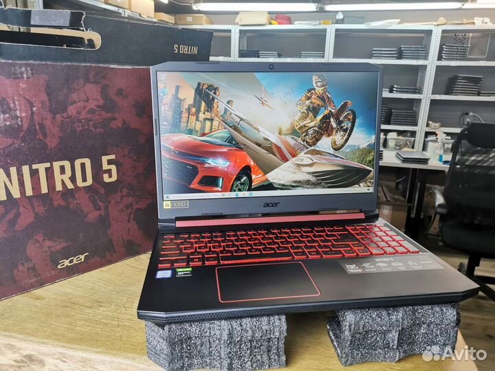 Новый ноутбук Acer nitro 5 an515-54-51nl