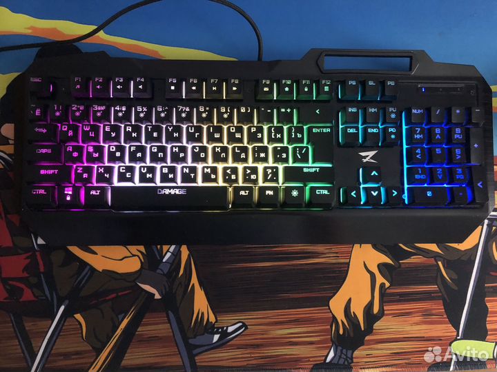 Игровая клавиатура с подсветкой