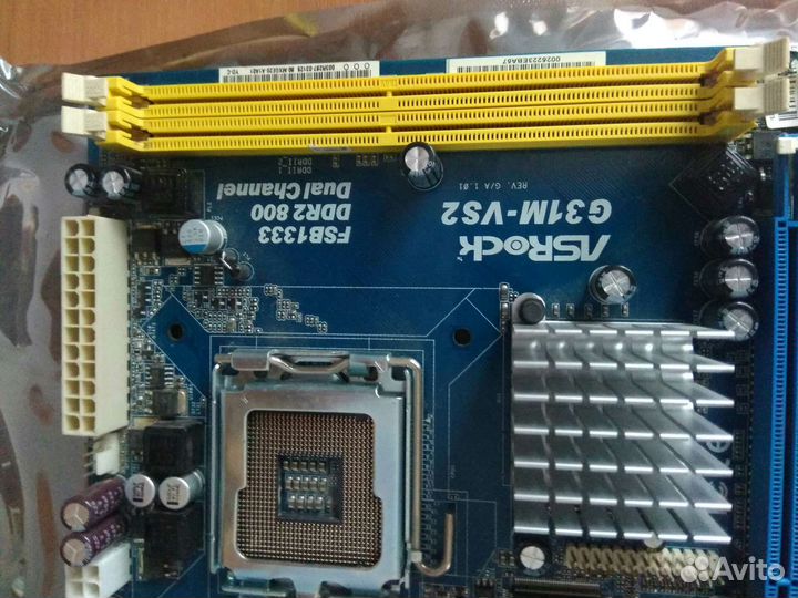 Материнская плата lga 775 под ремонт